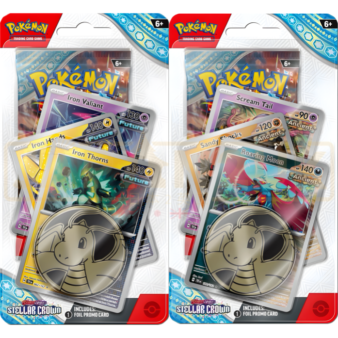 Pokemon Stellar Crown English Premium Checklane Blister