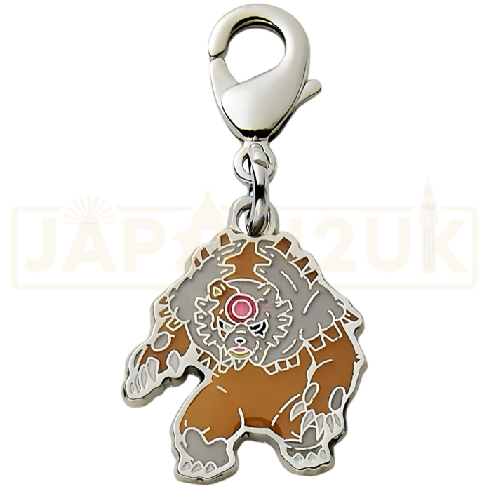 Pokemon Center Japan - 0901 Ursaluna Bloodmoon Metal Charm/Keychain