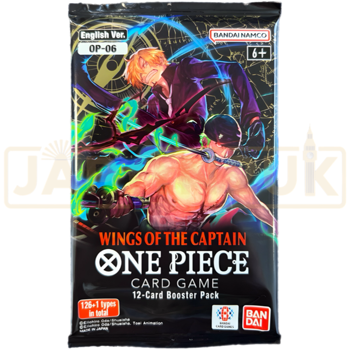 One Piece Wings of the Captain OP-06 English Booster Pack