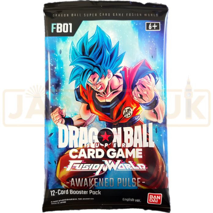 Dragon Ball Super Fusion World Awakened Pulse FB01 English Booster Pack