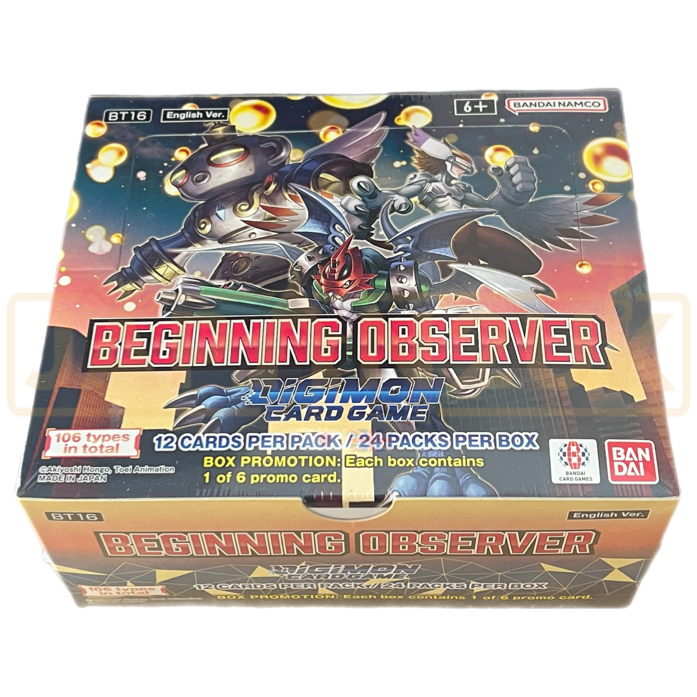 Digimon Beginning Observer BT16 English Booster Box