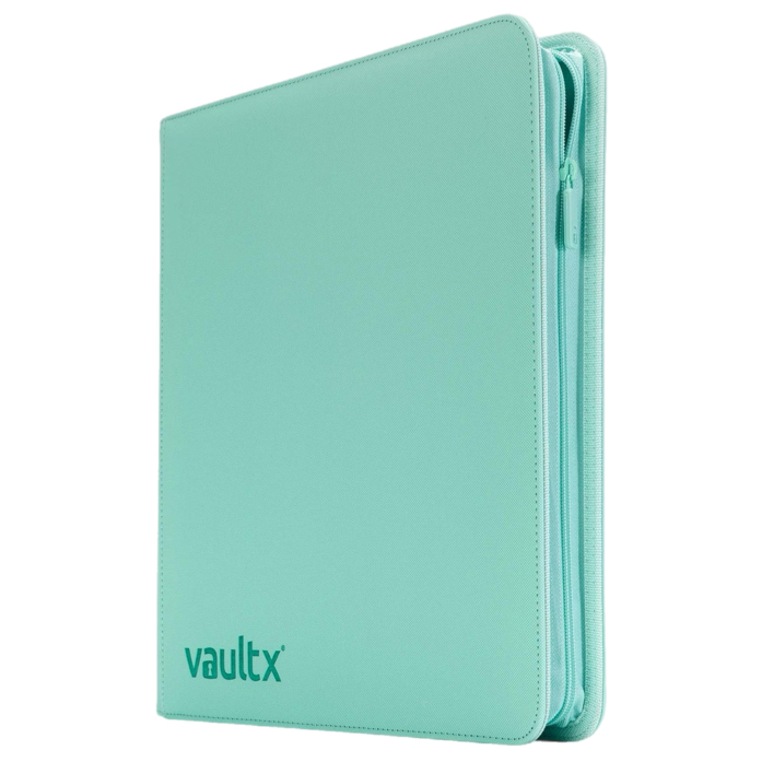 Vault X - 12-Pocket Exo-Tec® - Zip Binder - Mint Green