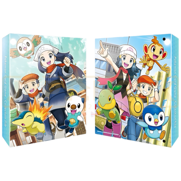 Pokemon Center Japan - Kouki & Hikari 9 Pocket Binder