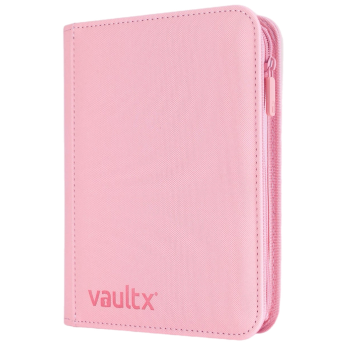 Vault X - 4-Pocket Exo-Tec® - Zip Binder - Pink