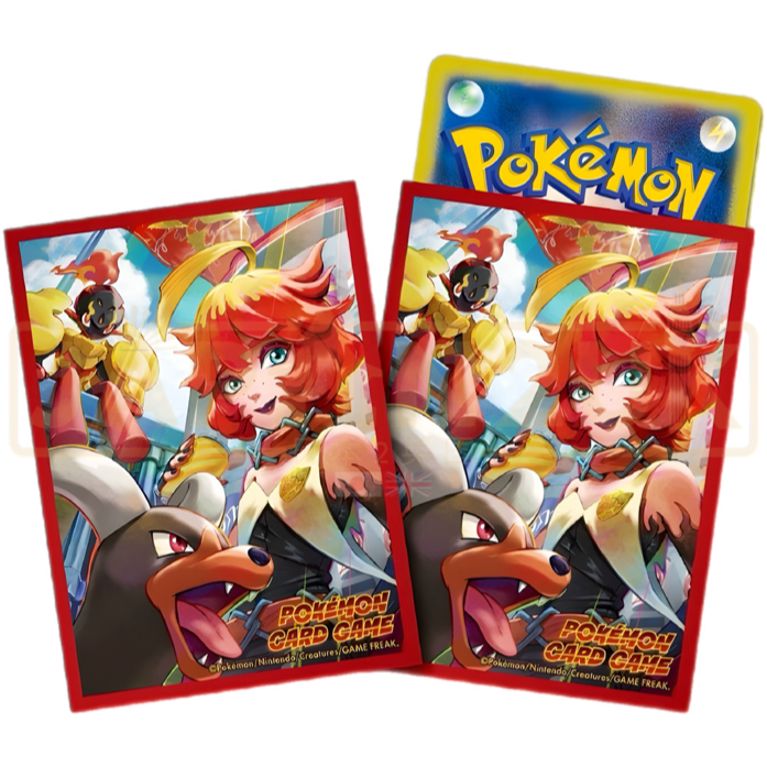 Pokemon Center Japan - Mela, Houndoom & Armarouge Sleeves Pack