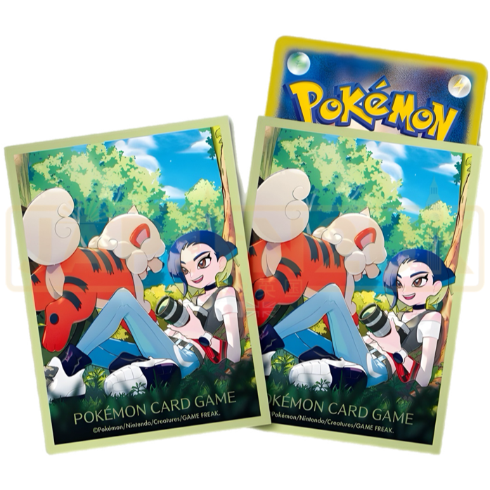 Pokemon Center Japan - Perrin & Hisuian Growlithe Card Sleeves Pack