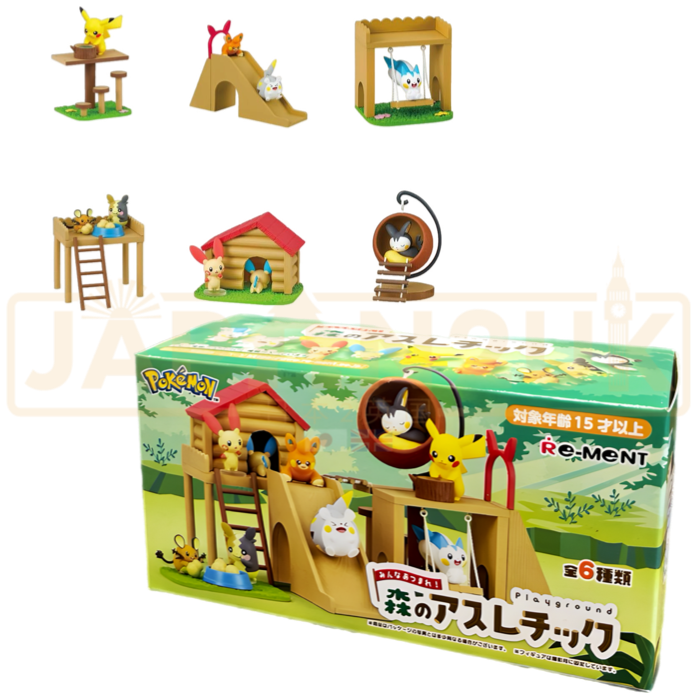 Re-Ment Pokemon Gather Everyone! Play Ground in the Forest Blind Box