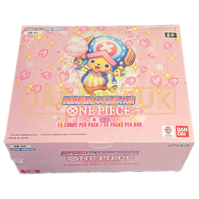 One Piece Extra Booster Memorial Collection EB-01 English Booster Box