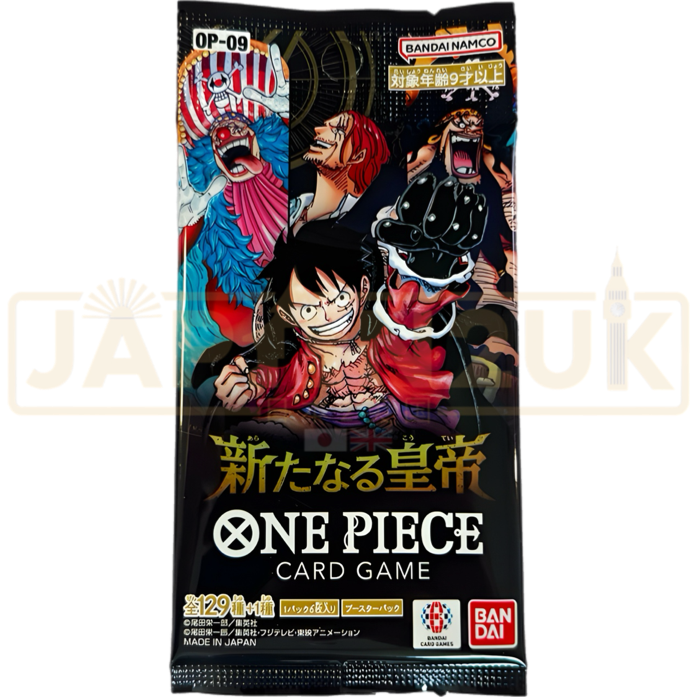 One Piece The Four Emperors OP-09 Japanese Booster Pack