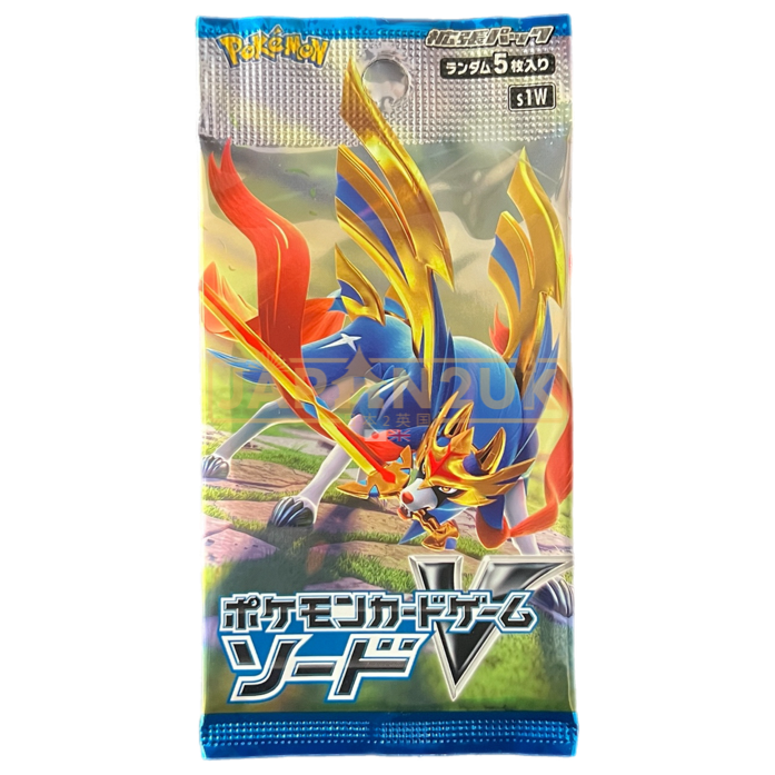 Pokemon Sword s1W Japanese Booster Pack