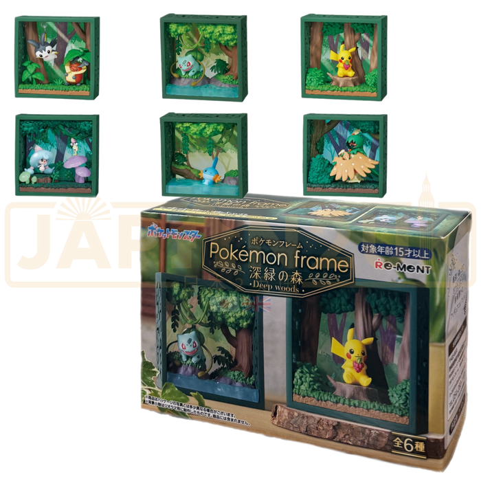 Re-Ment Pokemon Frame Deep Woods Collection Blind Box