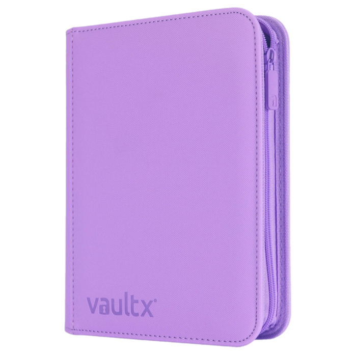 Vault X - 4-Pocket Exo-Tec® - Zip Binder - Purple