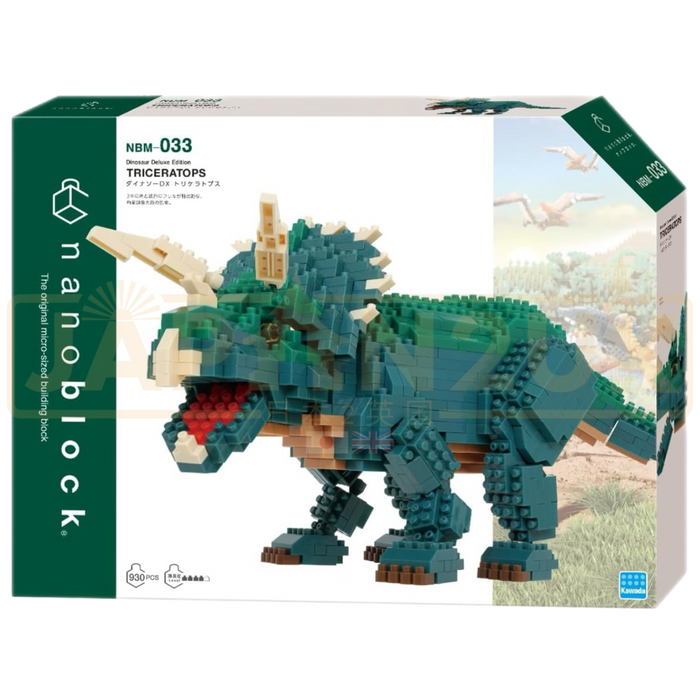 Nanoblock Dinosaur Series - Triceratops-DX NBM_033