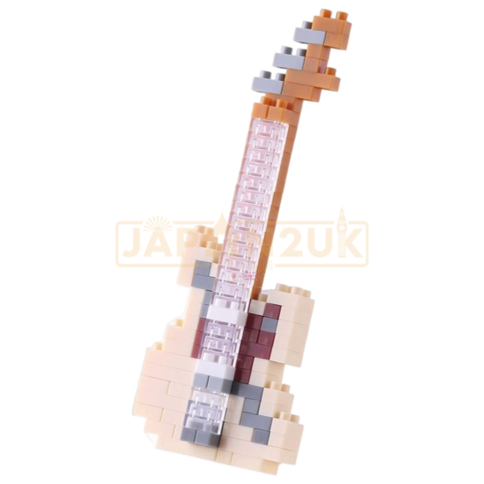 Nanoblock - Electric Guitar Ivory NBC_147