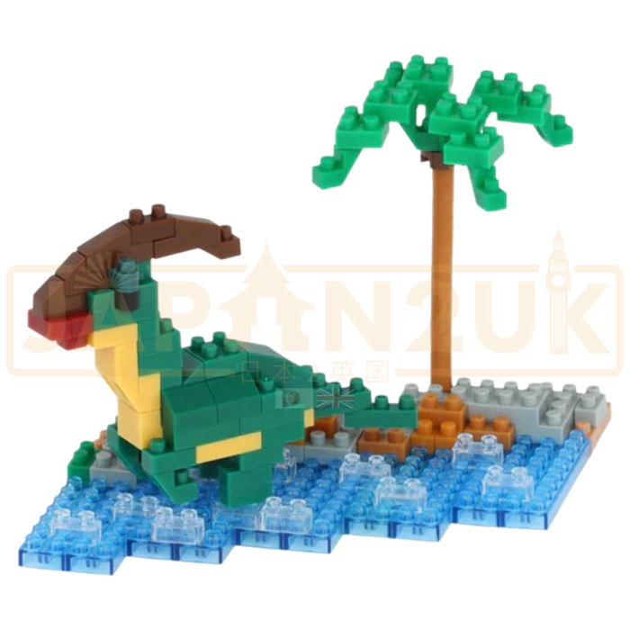 Nanoblock Dinosaur Series - Waterside Parasaurolophus NBC_367