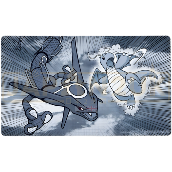 Pokemon Center Japan - Dragonite & Rayquaza Collide Play Mat