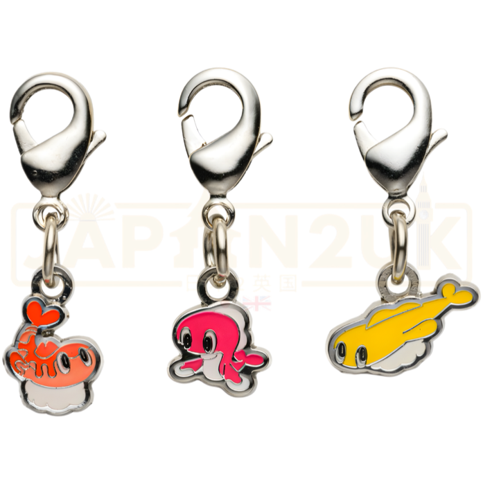 Pokemon Center Japan - 0978 Tatsugiri (All Forms) Metal Charm/Keychain