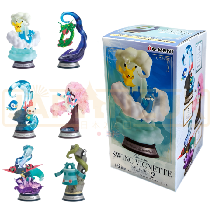 Re-Ment Pokemon Swing Vignette Collection 2 Blind Box