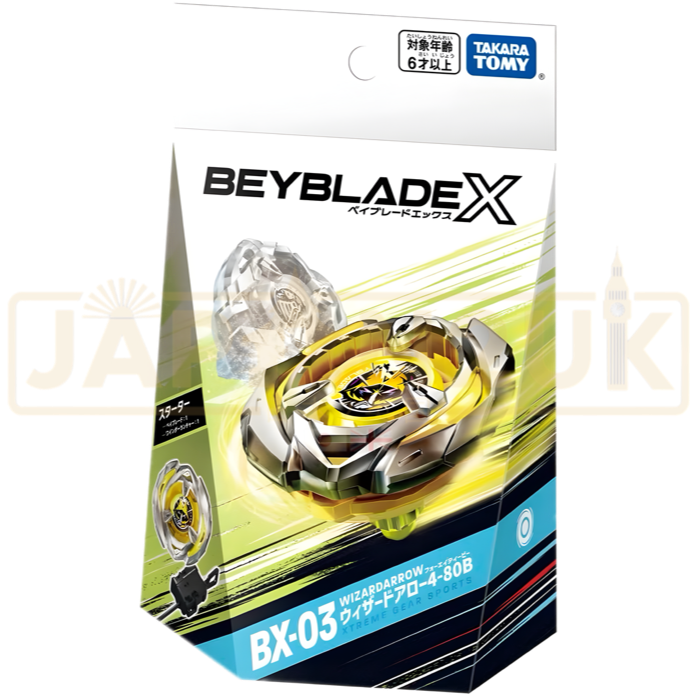 Beyblade - Beyblade X Wizard Arrow BX-03 4-80B Booster