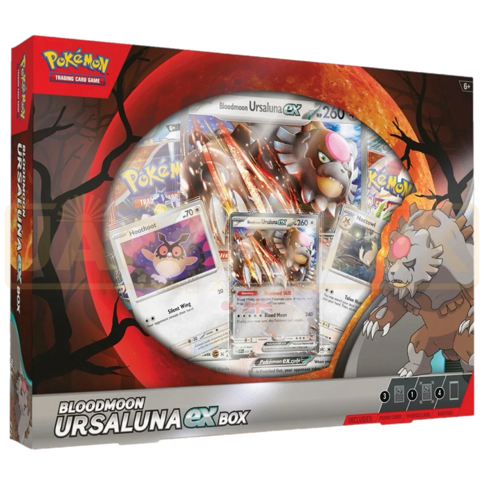 Pokemon Bloodmoon Ursaluna ex English Collection Box