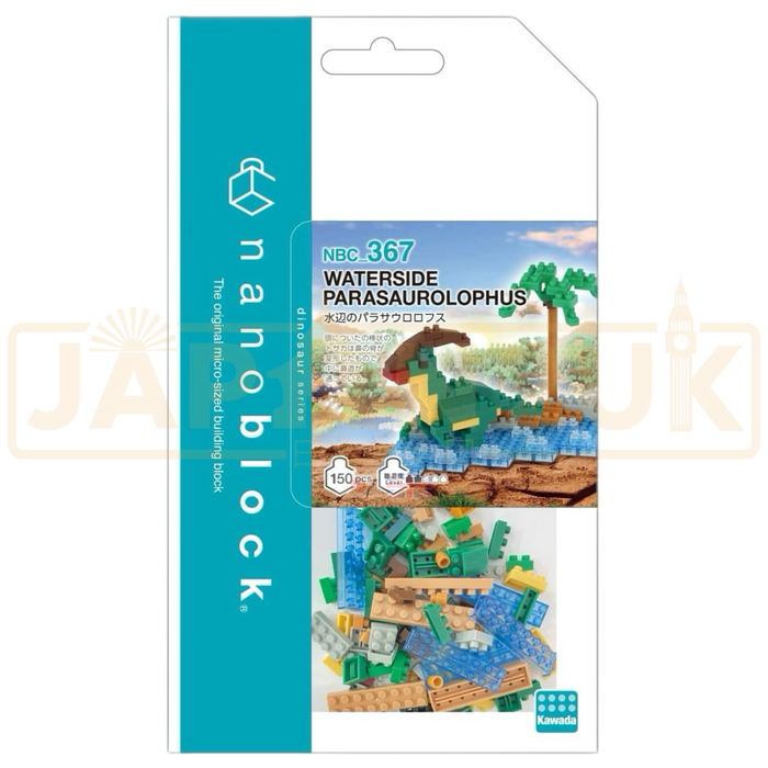 Nanoblock Dinosaur Series - Waterside Parasaurolophus NBC_367