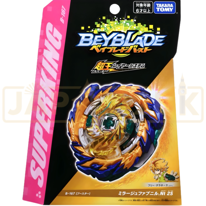 Beyblade - Beyblade Burst Superking Mirage Favnir .Nt 2S B-167 Booster