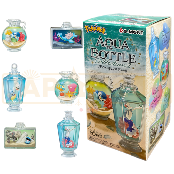 Re-Ment Pokemon Aqua Bottle Collection Vol 2 Blind Box