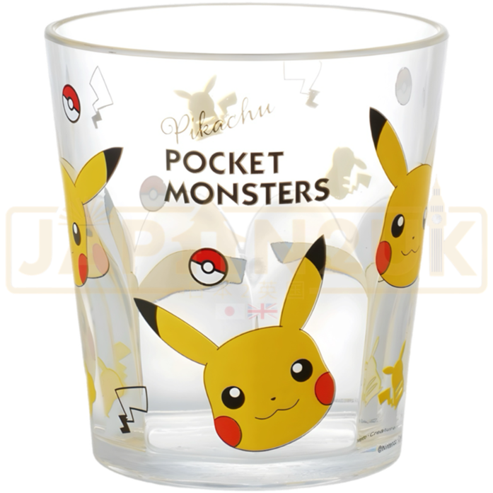 Pokemon Center Japan Pikachu Clear Plastic Tumbler