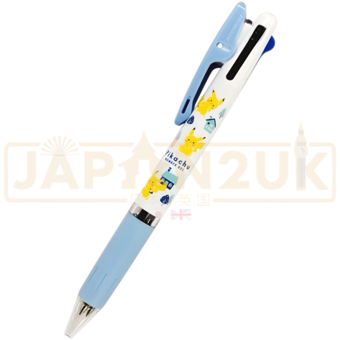 Pokemon Center Japan - Pikachu Forest Town Number 025 - 3 Colour Jetstream Pen