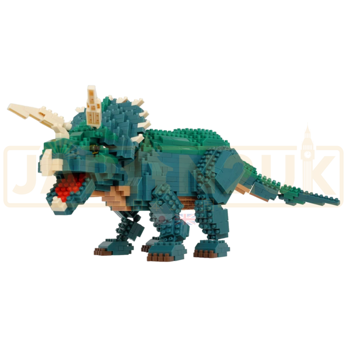 Nanoblock Dinosaur Series - Triceratops-DX NBM_033