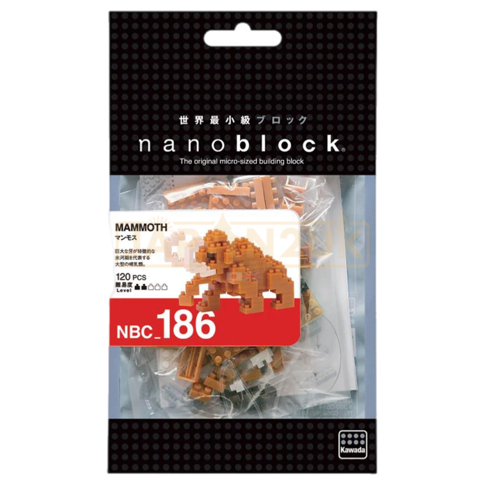 Nanoblock Animal Series - Mammoth NBC_186