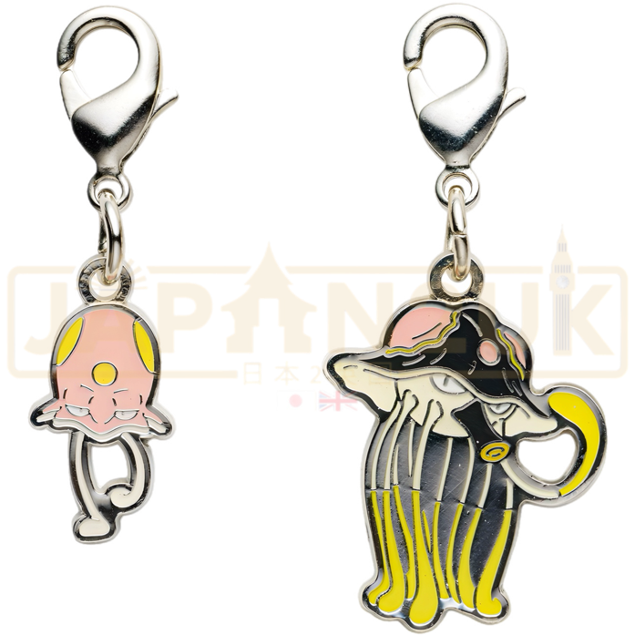 Pokemon Center Japan - 0948 / 0949 Toedscool & Toedscruel Metal Charm/Keychain