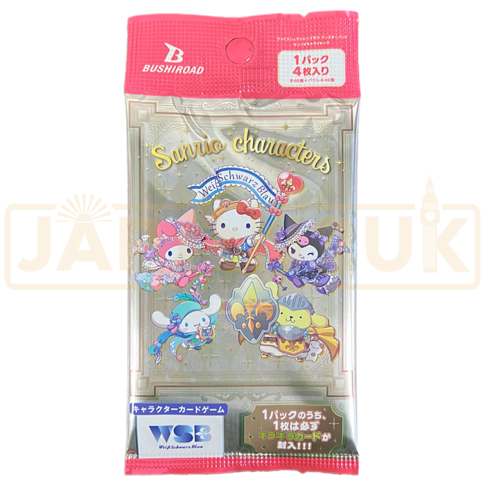 Weiss Schwarz Blau Sanrio Characters Japanese Booster Pack