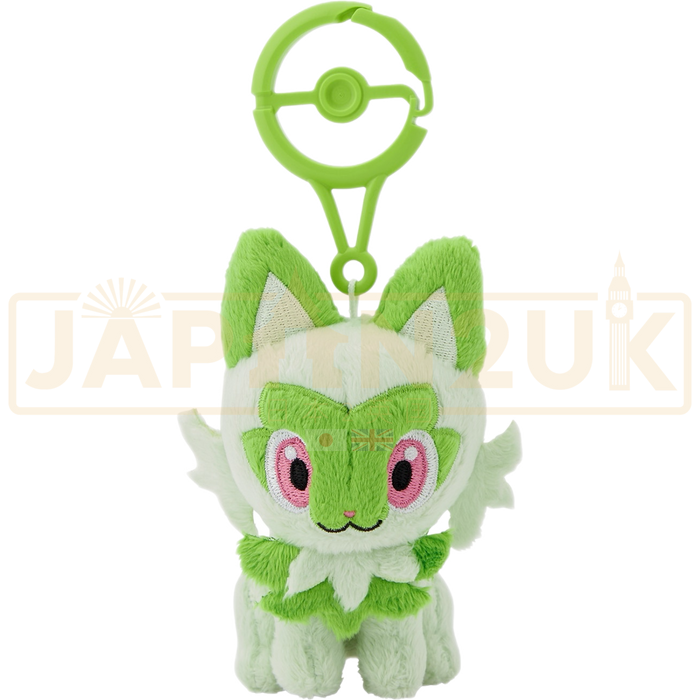 Pokemon Center Japan - 0906 Sprigatito Carabiner Keychain Plush