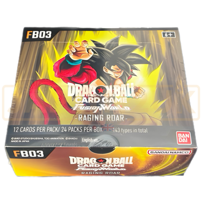 Dragon Ball Super Fusion World Raging Roar FB03 English Booster Box