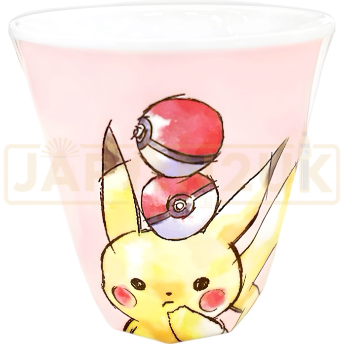 Pokemon Center Japan Pikachu Number 025 Pink Plastic Cup