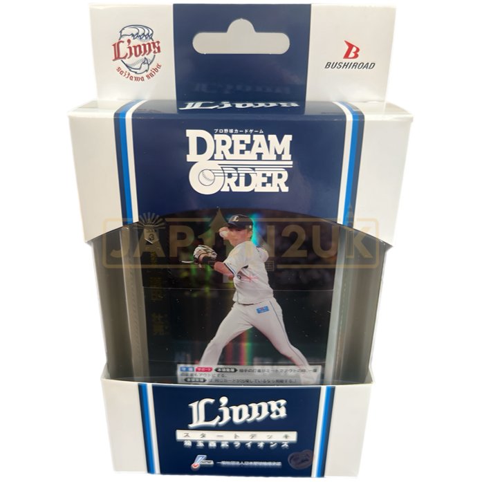 Dream Order Professional Baseball Card Game Pacific League Saitama Seibu Lions Start Deck