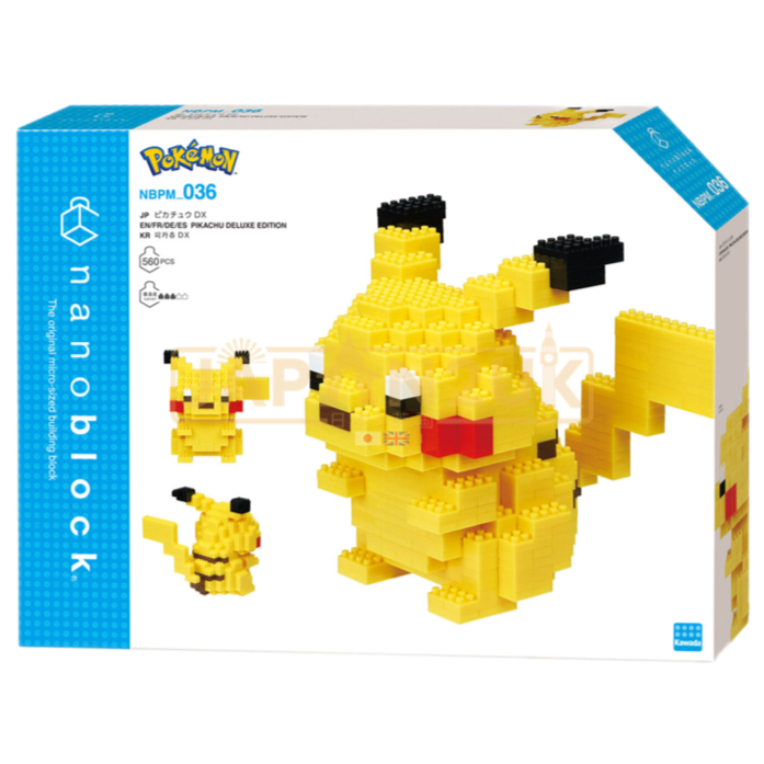 Nanoblock Pokemon - Pikachu-DX NBPM_036