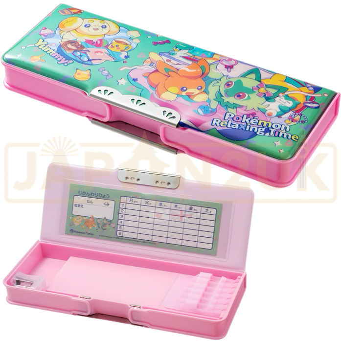 Pokemon Center Japan - Pokemon Relaxing Time Pencil Case