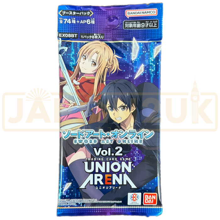 Union Arena Sword Art Online Vol 2 EX08BT Japanese Booster Pack