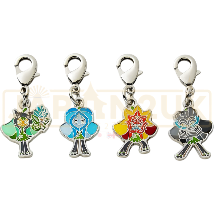 Pokemon Center Japan - 1017 Ogerpon (All Forms) Metal Charm/Keychain