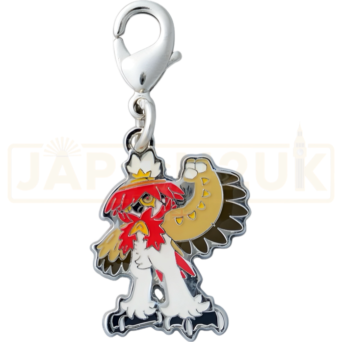 Pokemon Center Japan - 0724 Decidueye (Hisuian) Metal Charm/Keychain