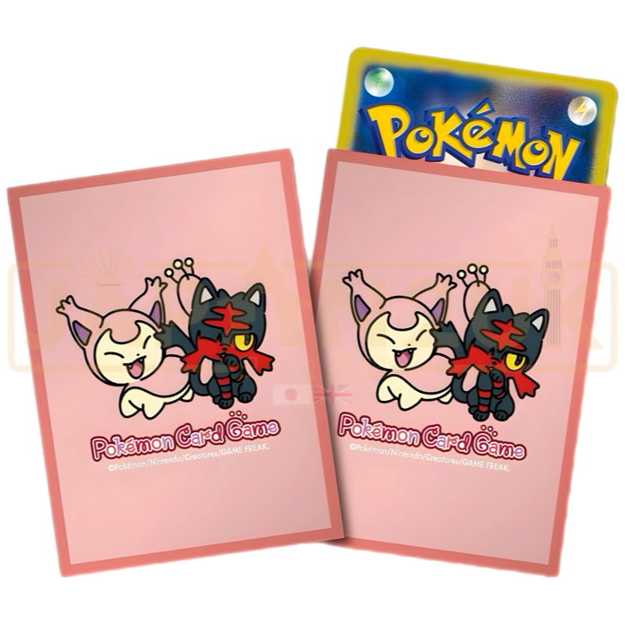 Pokemon Center Japan - Skitty & Litten Card Sleeves Pack