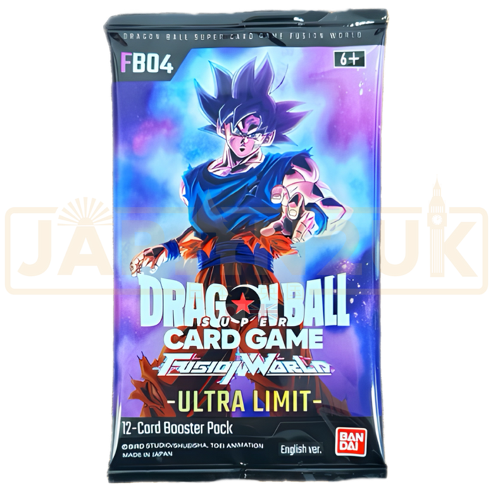 Dragon Ball Super Fusion World Ultra Limit FB04 English Booster Pack