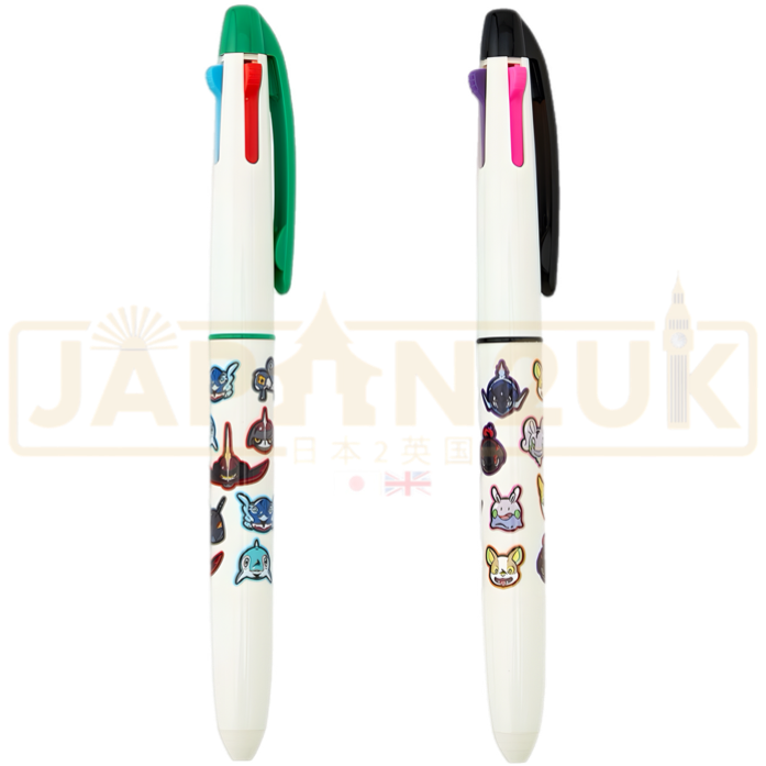 Pokemon Center Japan - Secret Of Might Set of 2x - 3 Colour Ballpoint Pens