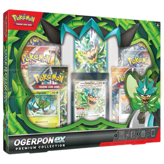 Pokemon Ogerpon ex English Premium Collection Box