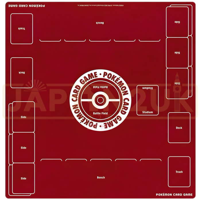 Pokemon Center Japan - Red Full Size Play Mat