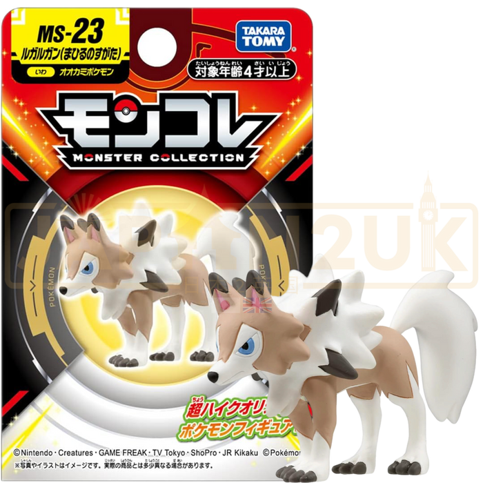 Pokemon Moncolle Takara Tomy - Lycanroc MS-23 Figure