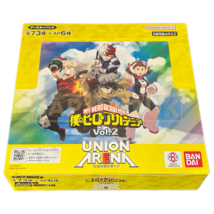 Union Arena My Hero Academia Vol 2 EX06BT Japanese Booster Box