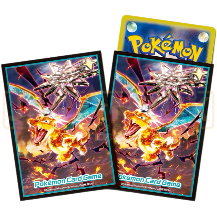 Pokemon Center Japan - Terastal Charizard Card Sleeves Pack